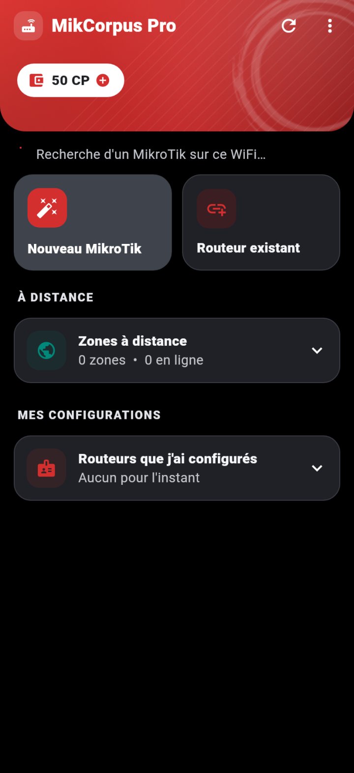 Accueil de MikCorpus Pro